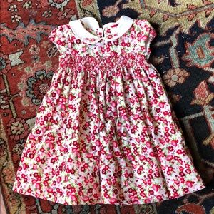 Gymboree corduroy floral dress 2T